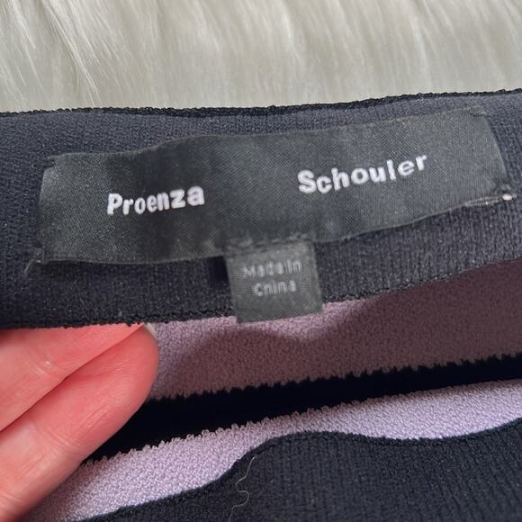 Proenza Schouler Striped Knit Pencil Skirt - Picture 3 of 7